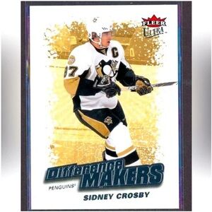 Sidney Crosby 2008/09 Fleer Ultra Pittsburgh Penguins Insert Hockey Card